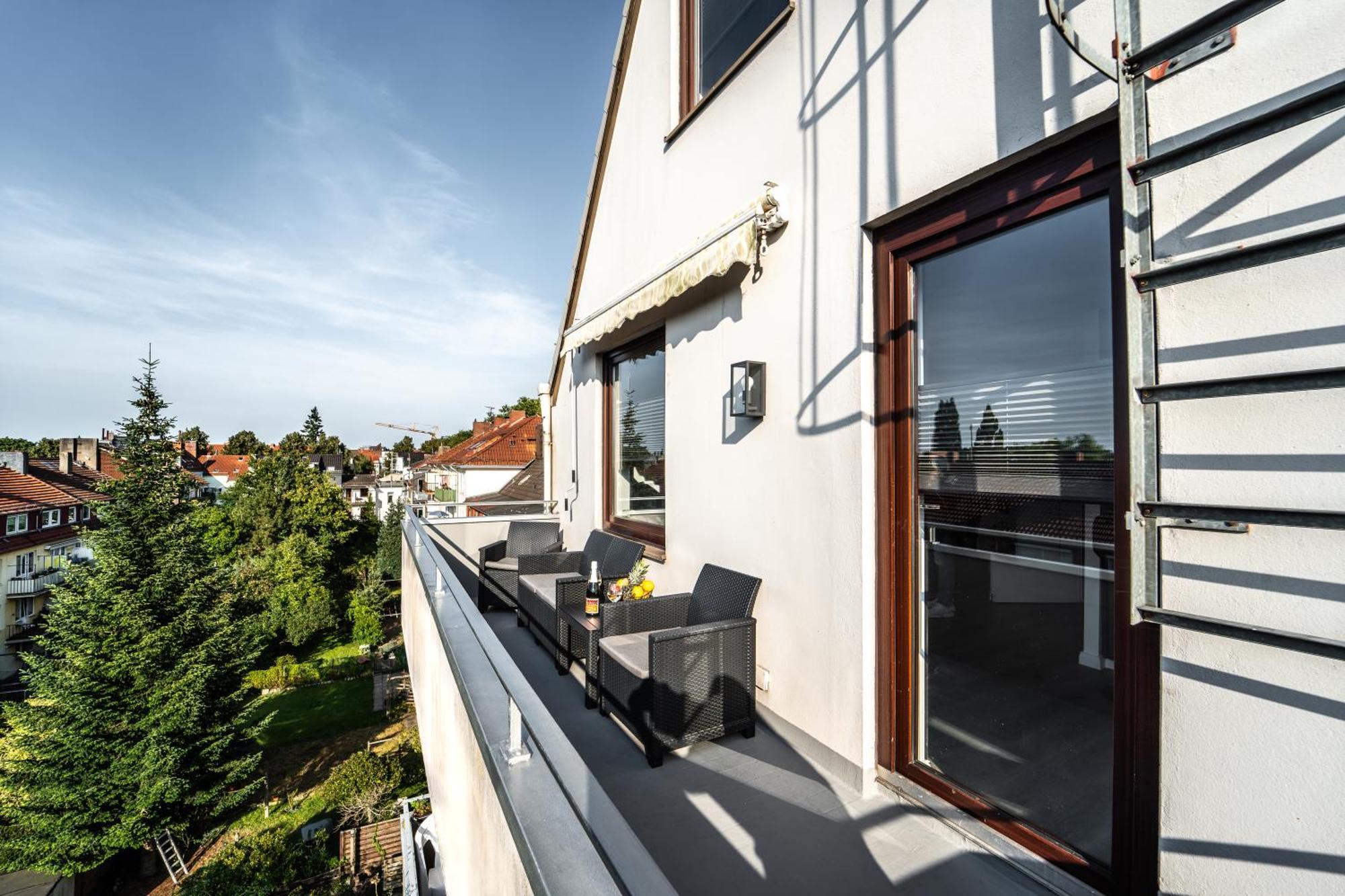 Stern Blick - Maisonette, Balkon, Zentral In BRE Екстериор снимка